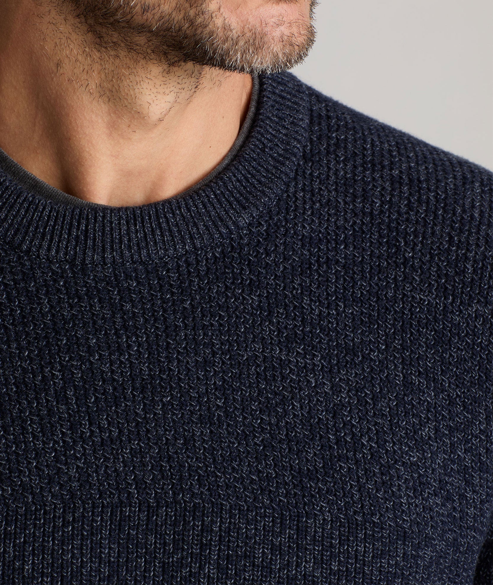 Ribbed Crewneck Sweater